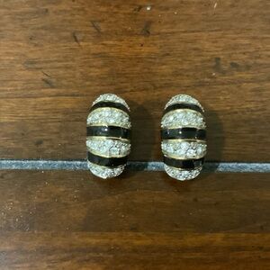 Leverback Crystal Earrings